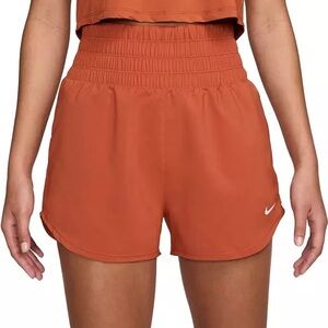 Nike Women's One Dri-FIT Ultra High-Waisted 3" Brief-Lined Shorts Sz-S